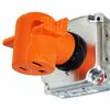 Ac Works NEMA 10-30 3-Prong Dryer Plug to to 6-50 Welder Adapter WD1030650